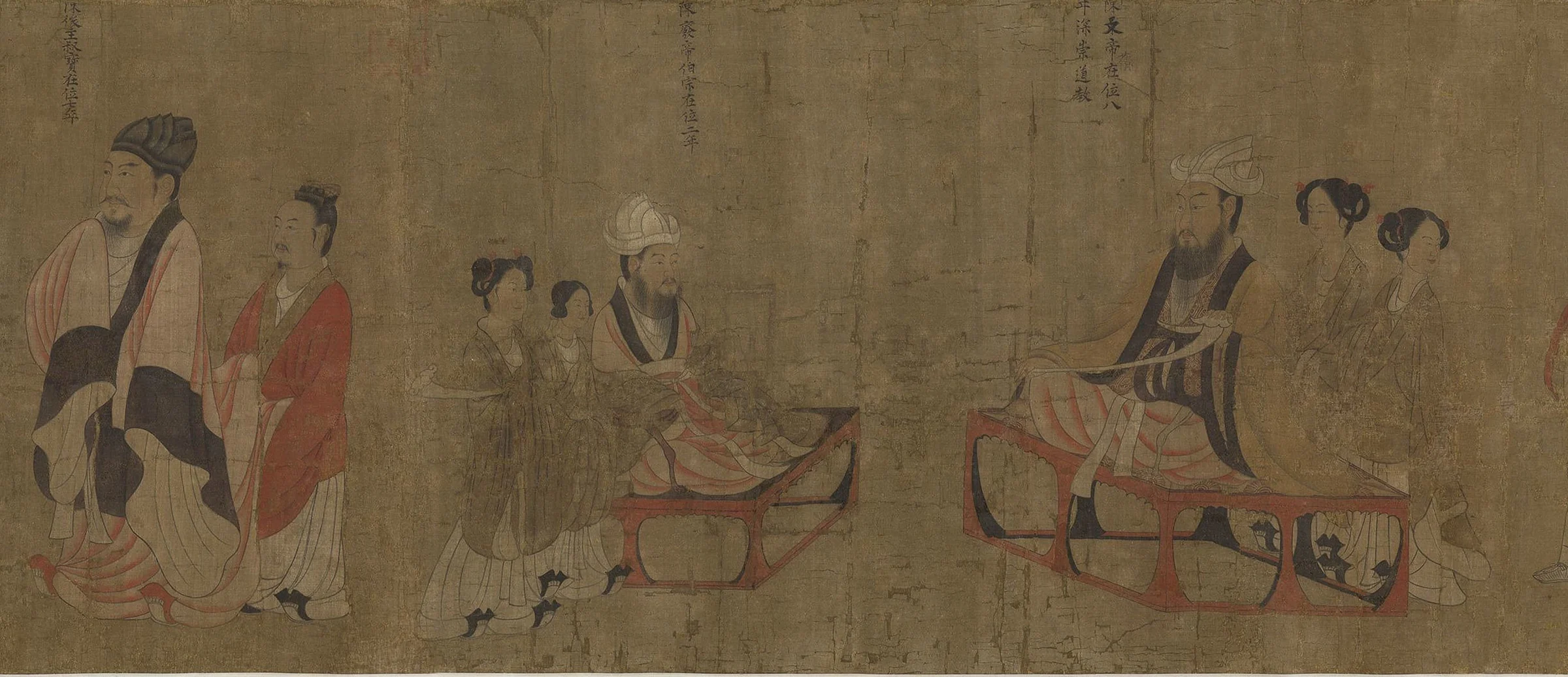 历代帝王图卷(唐·阎立本绘)